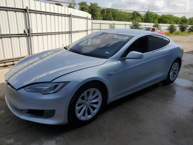 5YJSA1E12HF188871 - 2017 TESLA MODEL S ვერცხლისფერი ფოტო 1