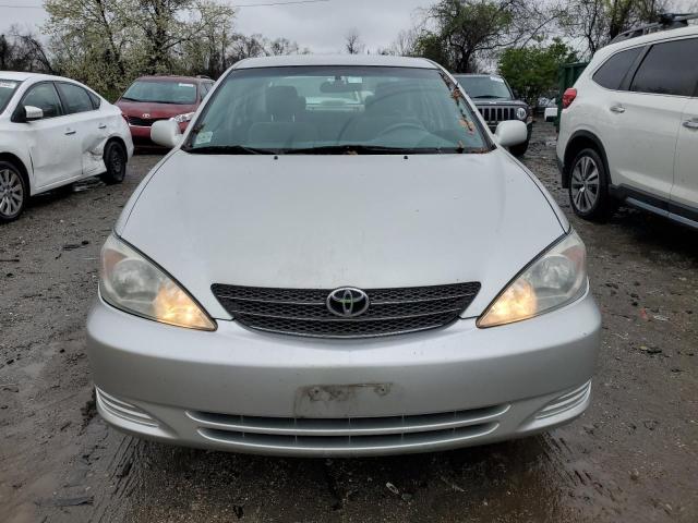 4T1BE32K14U376405 - 2004 TOYOTA CAMRY LE SILVER photo 5