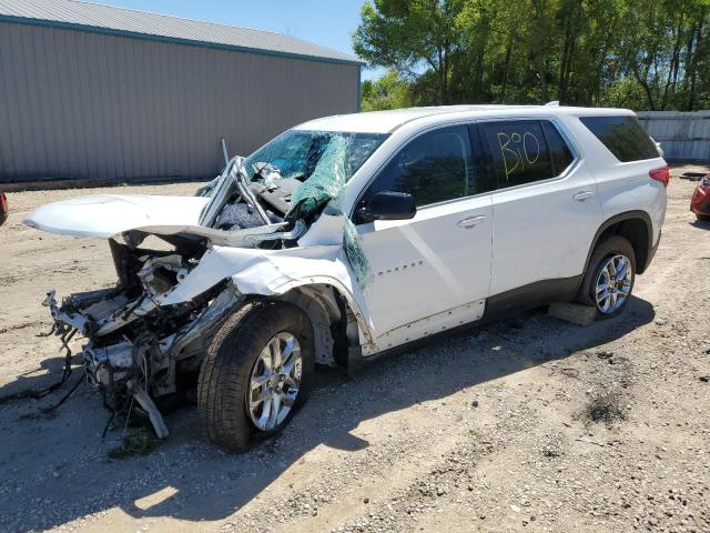 1GNERFKW0LJ213293 - 2020 CHEVROLET TRAVERSE LS WHITE photo 1