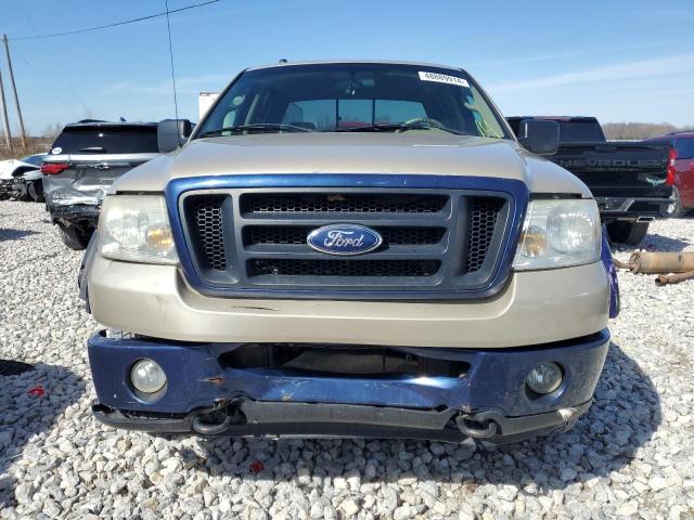 1FTRW14W28KE98812 - 2008 FORD F150 SUPERCREW CREAM photo 5