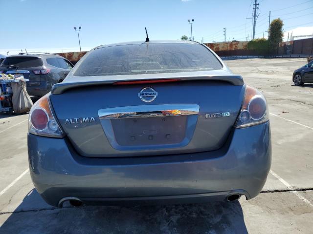 1N4CL2AP2BC106310 - 2011 NISSAN ALTIMA HYBRID BLUE photo 6