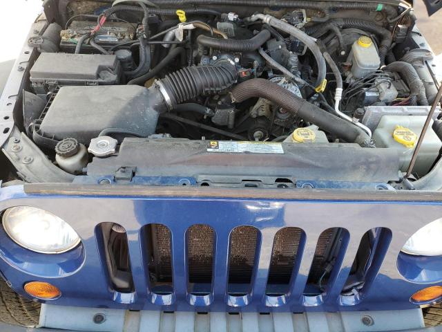 1J4BA3H11AL176098 - 2010 JEEP WRANGLER U SPORT BLUE photo 11