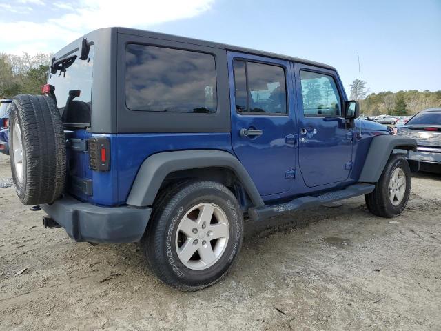 1J4BA3H11AL176098 - 2010 JEEP WRANGLER U SPORT BLUE photo 3