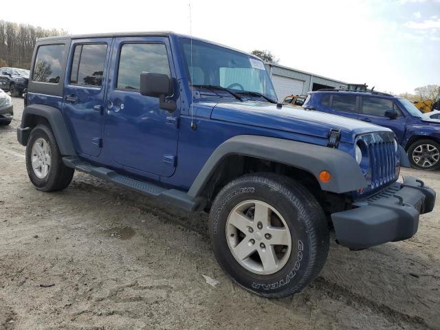 1J4BA3H11AL176098 - 2010 JEEP WRANGLER U SPORT BLUE photo 4