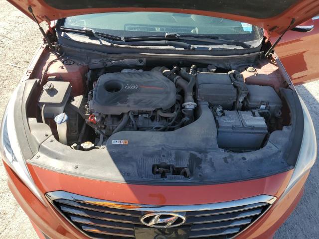 5NPE34AB4FH037813 - 2015 HYUNDAI SONATA SPORT ORANGE photo 11