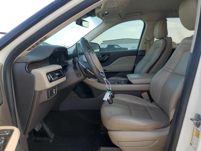 5LM5J7WC1LGL27010 - 2020 LINCOLN AVIATOR RESERVE WHITE photo 7