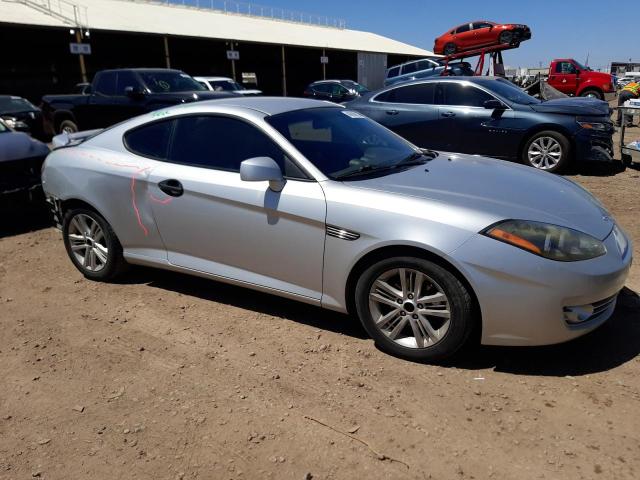 KMHHM66D68U293553 - 2008 HYUNDAI TIBURON GS SILVER photo 4