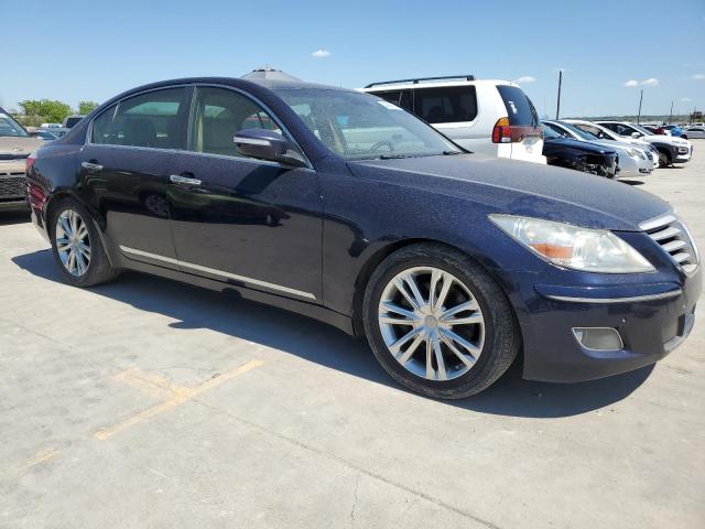 KMHGC4DF9AU098964 - 2010 HYUNDAI GENESIS 4.6L BLUE photo 4