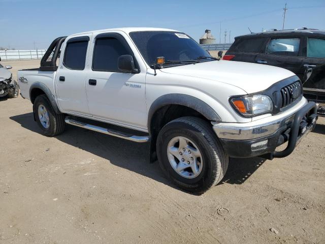5TEGN92N24Z423696 - 2004 TOYOTA TACOMA DOUBLE CAB PRERUNNER WHITE photo 4