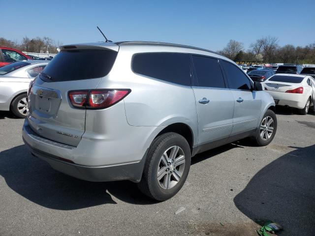 1GNKRHKD7FJ110972 - 2015 CHEVROLET TRAVERSE LT SILVER photo 3