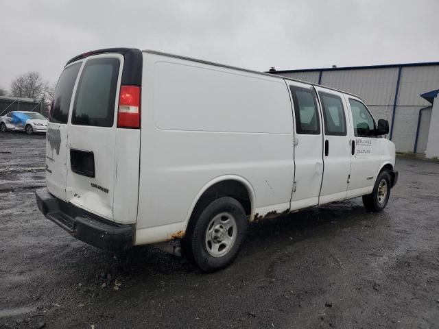 1GCFG29T351170403 - 2005 CHEVROLET EXPRESS G2 WHITE photo 3