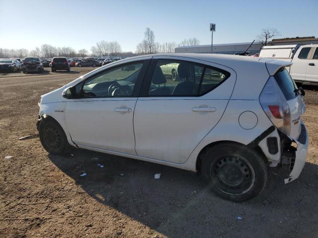 JTDKDTB30C1521868 - 2012 TOYOTA PRIUS C WHITE photo 2