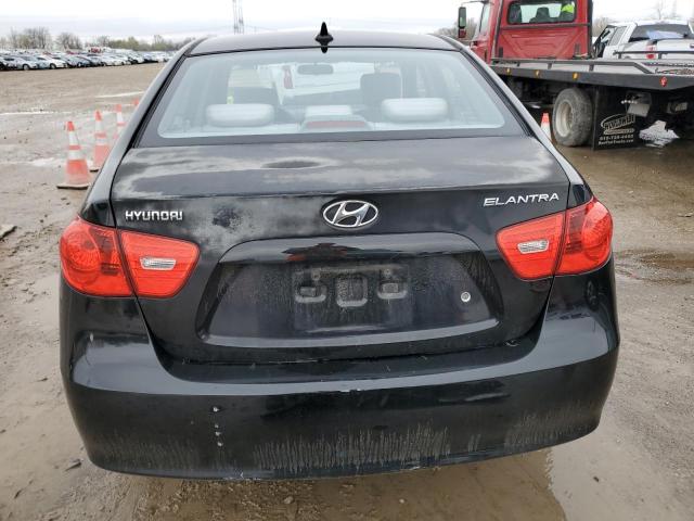 KMHDU46D19U794953 - 2009 HYUNDAI ELANTRA GLS BLACK photo 6