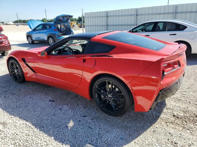 1G1YA2D78F5116487 - 2015 CHEVROLET CORVETTE STINGRAY 1LT RED photo 2