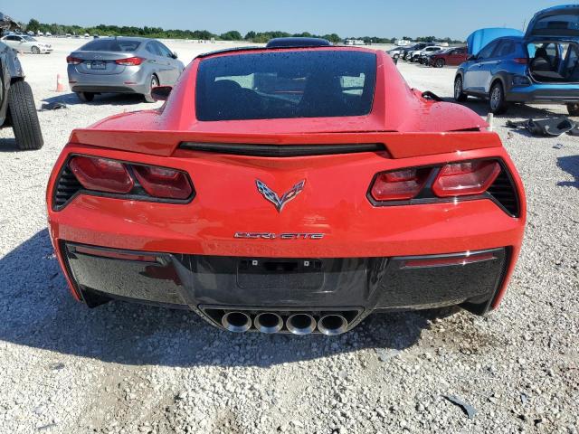 1G1YA2D78F5116487 - 2015 CHEVROLET CORVETTE STINGRAY 1LT RED photo 6