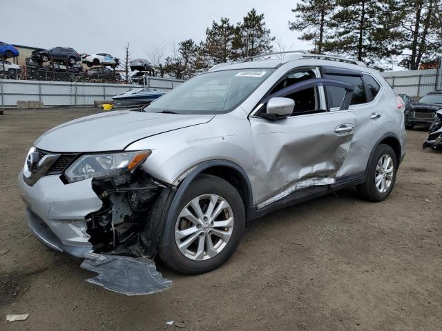 KNMAT2MTXFP558904 - 2015 NISSAN ROGUE S SILVER photo 1