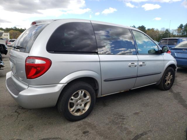 1D4GP45R84B563609 - 2004 DODGE CARAVAN SXT SILVER photo 3