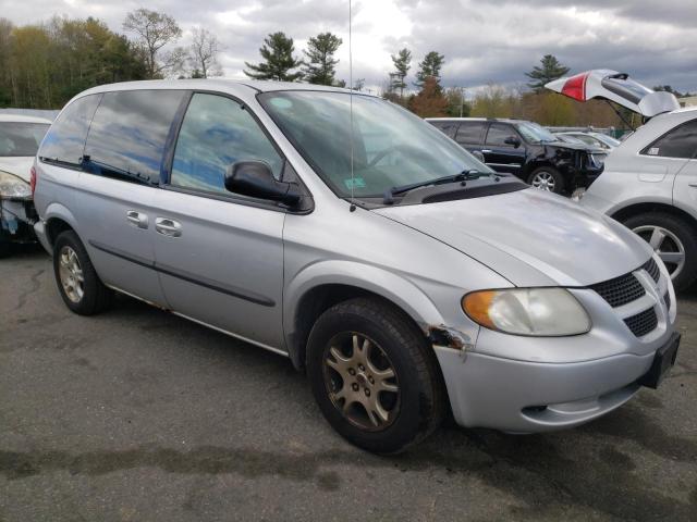 1D4GP45R84B563609 - 2004 DODGE CARAVAN SXT SILVER photo 4