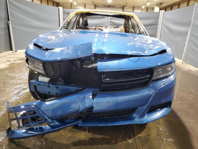 2C3CDXBG1NH169441 - 2022 DODGE CHARGER SXT BLUE photo 5