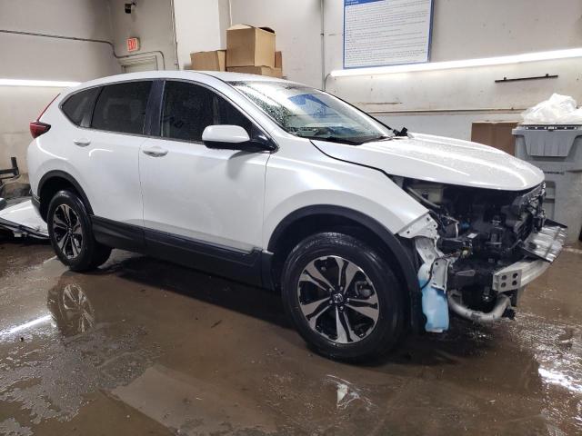 7FARW2H70ME021963 - 2021 HONDA CR-V SE WHITE photo 4