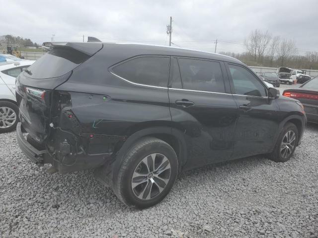 5TDHZRAH5MS538097 - 2021 TOYOTA HIGHLANDER XLE 黑色 照片 3