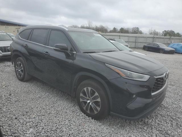5TDHZRAH5MS538097 - 2021 TOYOTA HIGHLANDER XLE 黑色 照片 4