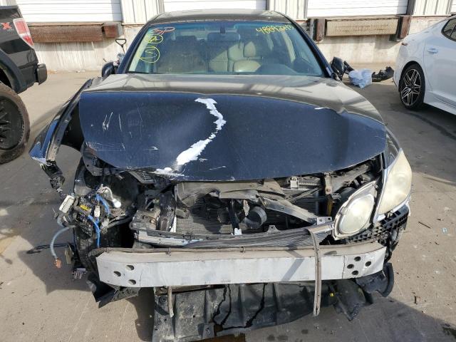 JTHBH96S665023002 - 2006 LEXUS GS 300 BLACK photo 5