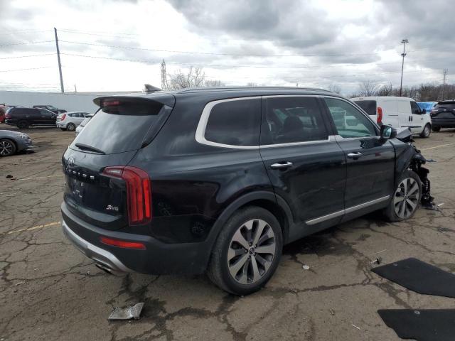 5XYP6DHC7LG026158 - 2020 KIA TELLURIDE S BLACK photo 3