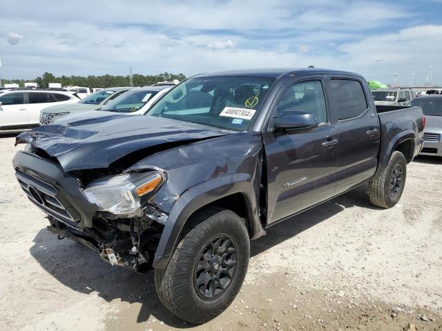 3TMAZ5CN4NM194888 - 2022 TOYOTA TACOMA DOUBLE CAB GRAY photo 1