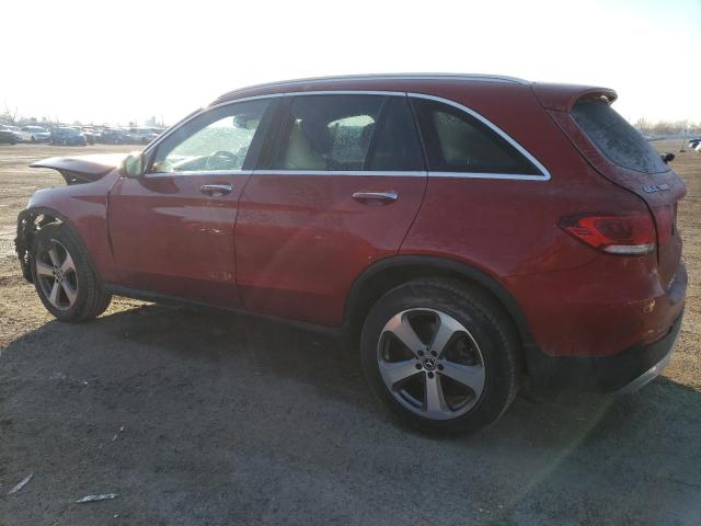 W1N0G8EB5NV389354 - 2022 MERCEDES-BENZ GLC 300 4MATIC RED photo 2