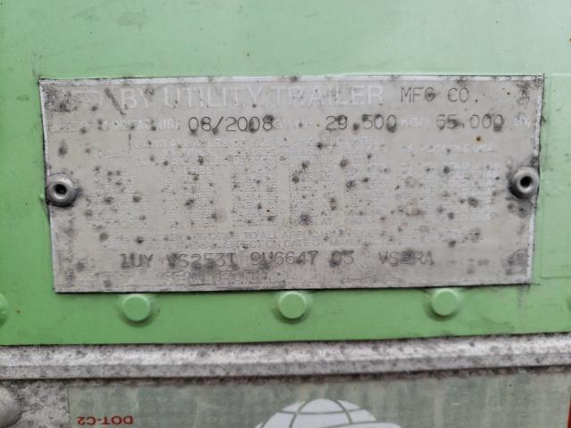 1UYVS25319U664703 - 2009 UTILITY TRAILER ვერცხლისფერი ფოტო 10