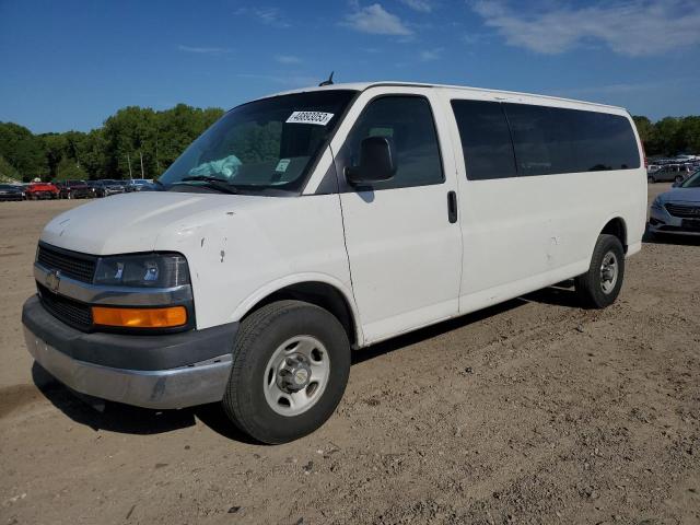 1GAZG1FG0B1173486 - 2011 CHEVROLET EXPRESS G3 LT WHITE photo 1