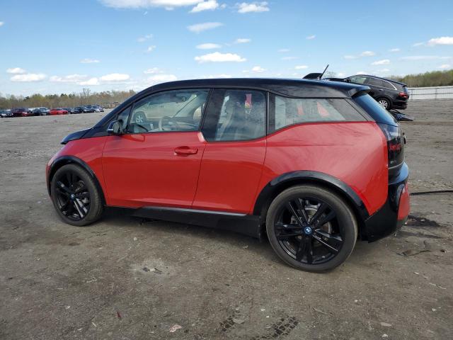 WBY8P8C57KVD35302 - 2019 BMW I3 S REX RED photo 2