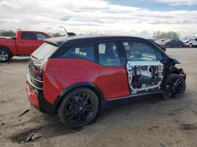 WBY8P8C57KVD35302 - 2019 BMW I3 S REX RED photo 3