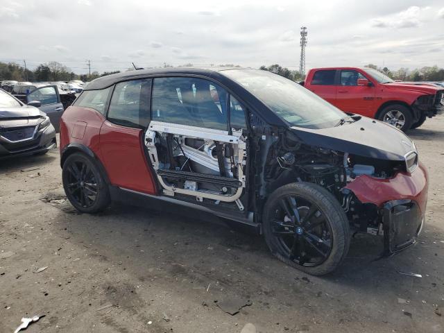 WBY8P8C57KVD35302 - 2019 BMW I3 S REX RED photo 4