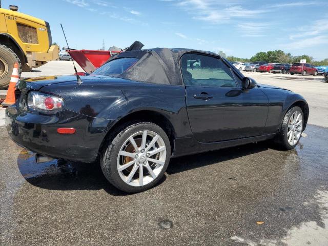 JM1NC25F060108682 - 2006 MAZDA MX-5 MIATA BLACK photo 3