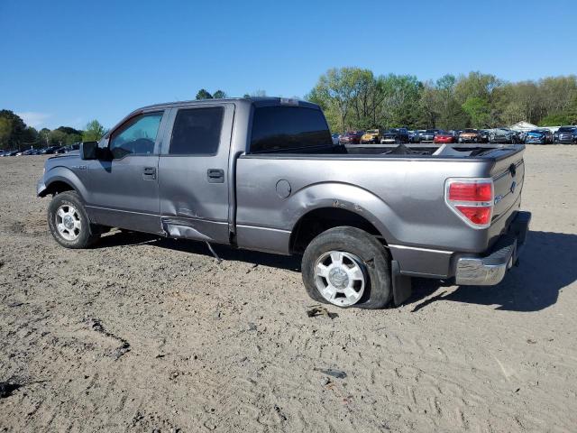 1FTFW1CV2AFA99845 - 2010 FORD F150 SUPERCREW SILVER photo 2