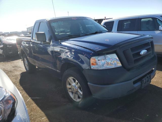 1FTRF12268KD12091 - 2008 FORD F150 BLUE photo 4