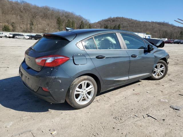 3G1BE6SM8HS619343 - 2017 CHEVROLET CRUZE LT GRAY photo 3