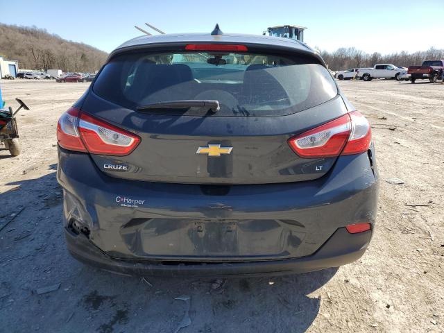 3G1BE6SM8HS619343 - 2017 CHEVROLET CRUZE LT GRAY photo 6