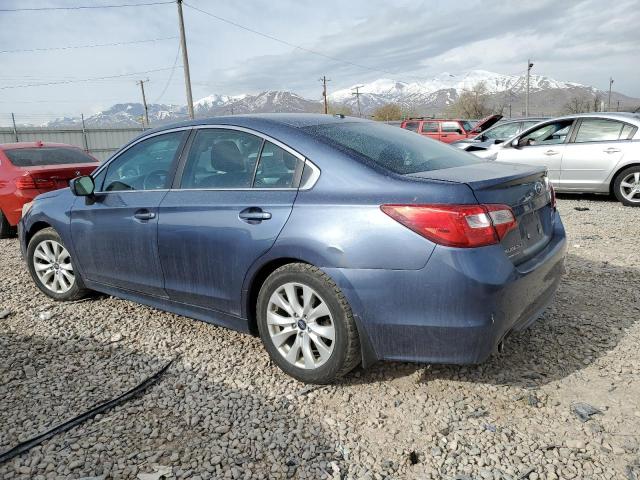 4S3BNBD64F3035720 - 2015 SUBARU LEGACY 2.5I PREMIUM BLUE photo 2