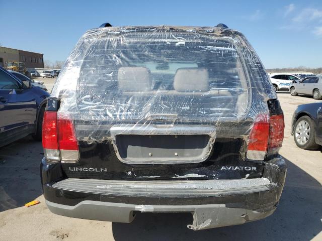 5LMEU88H95ZJ27814 - 2005 LINCOLN AVIATOR შავი ფოტო 6