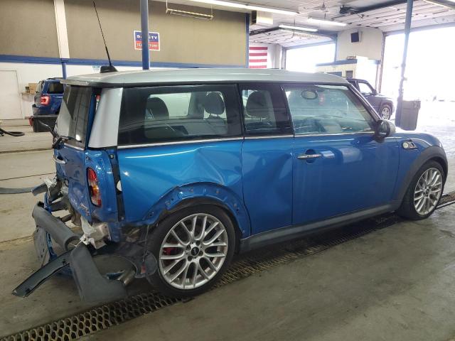 WMWMM33568TP70788 - 2008 MINI COOPER S CLUBMAN BLUE photo 3