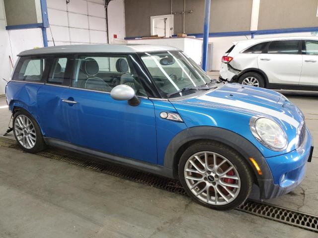 WMWMM33568TP70788 - 2008 MINI COOPER S CLUBMAN BLUE photo 4