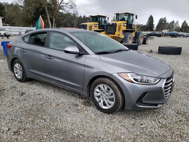 KMHD74LF4JU557326 - 2018 HYUNDAI ELANTRA SE SILVER photo 4