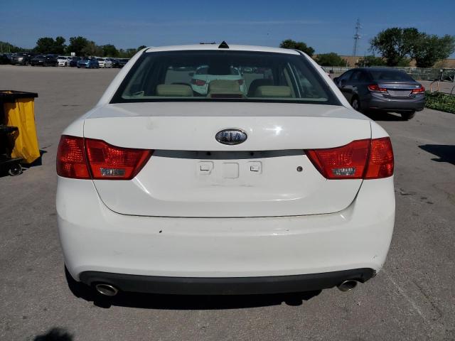 KNAGH4A47A5446292 - 2010 KIA OPTIMA EX WHITE photo 6