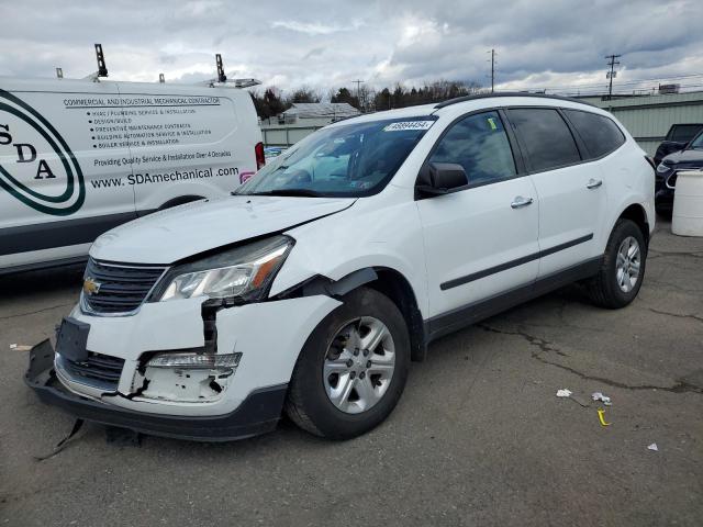 1GNKRFEDXGJ162291 - 2016 CHEVROLET TRAVERSE LS WHITE photo 1