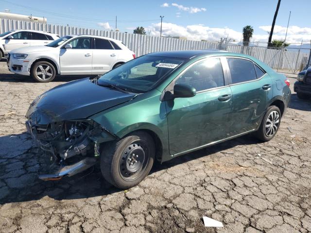 5YFBURHE7FP341640 - 2015 TOYOTA COROLLA L GREEN photo 1