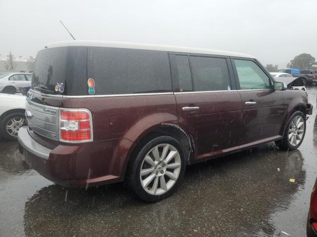 2FMEK63C39BA65912 - 2009 FORD FLEX LIMITED MAROON photo 3