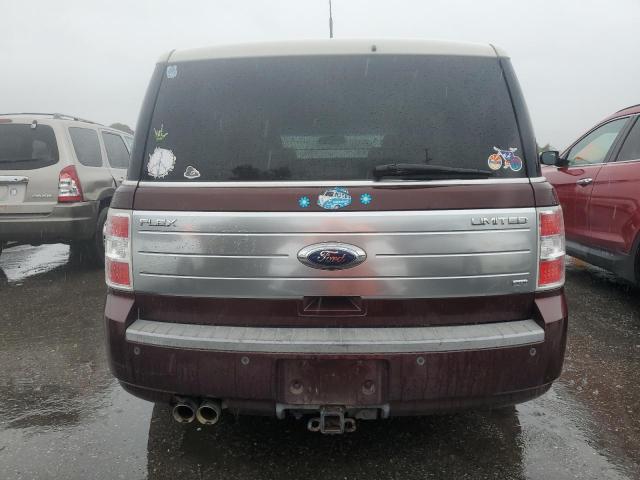 2FMEK63C39BA65912 - 2009 FORD FLEX LIMITED MAROON photo 6